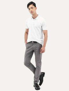 Polo Dudalina Masculina Essentials Extra Cotton Light Icon Branca