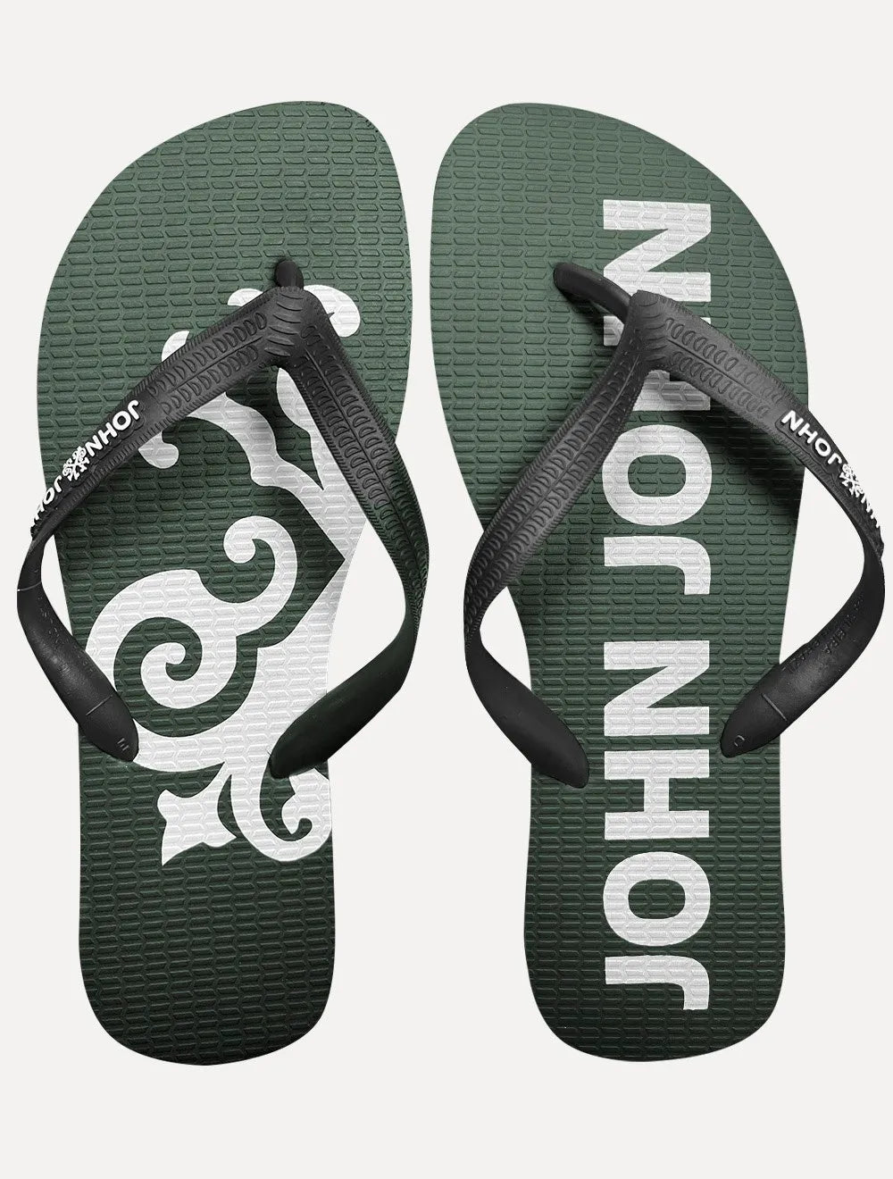 Chinelo John John Masculino Classic Logo Verde Escuro