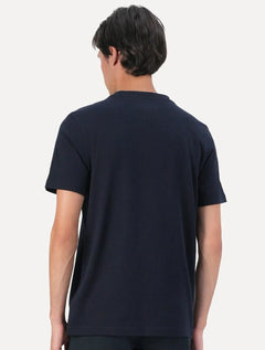 Camiseta Tommy Hilfiger Masculina Colour Flag Tee Azul Marinho