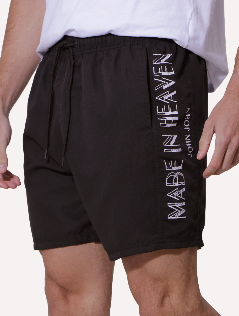 Short John John Masculino Lost In Heaven Preto