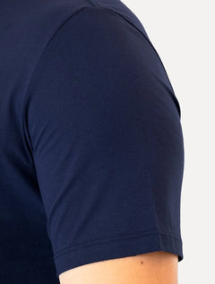 Camiseta Calvin Klein Jeans Masculina Institutional New Logo Azul Marinho