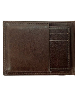 Carteira Dudalina Masculina Couro New Logo Marrom