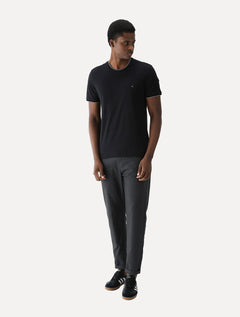 Camiseta Aramis Masculina Grey Friso Gola Preta