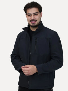 Jaqueta Calvin Klein Masculina Basic FullZiper Aquaguard Chumbo