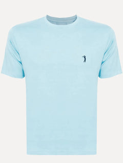 Camiseta Aleatory Masculina Navy Icon Azul Claro