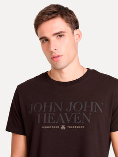 Camiseta John John Masculina Slim Fit Shape Marron