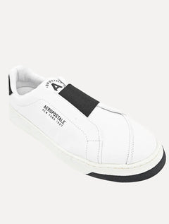 Tênis Aeropostale Masculino Casual Elastico NY 1987 Preto/Branco
