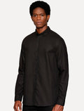 Camisa Aramis Masculina Slim Oxford Planalto Preta