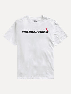 Camiseta Reserva Masculina Regular Vamoqvamo Branca