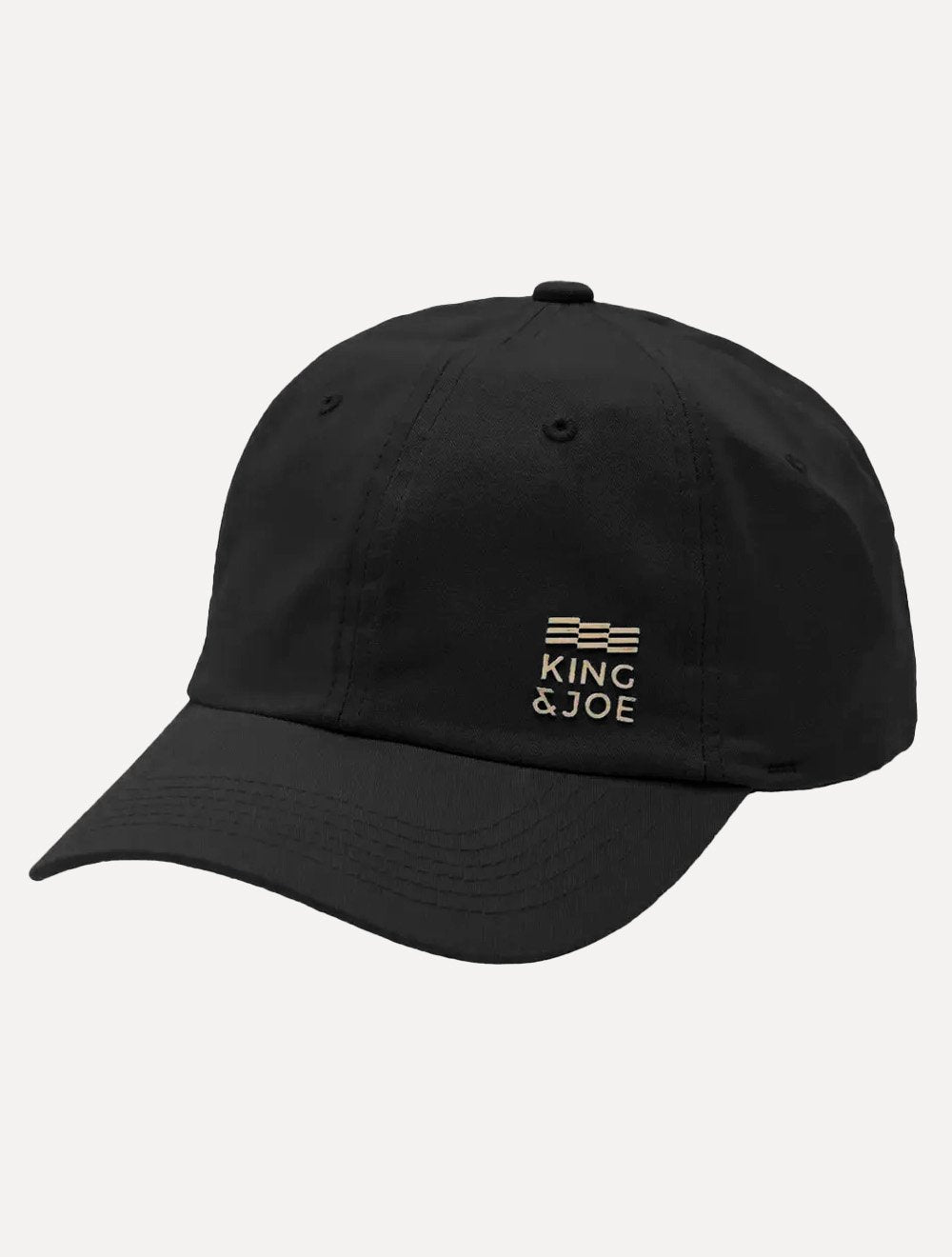 Boné King & Joe Masculino Básico Relevo com Metal Preto