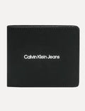 Carteira Calvin Klein Masculina Couro Re Issue Stripe Preta