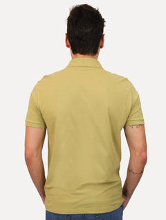 Polo Ellus Masculina Piquet Classic Easa Mostarda