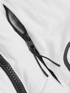 Jaqueta Calvin Klein Jeans Masculina Nylon Colorblock Logo Preta/ Branca/ Areia