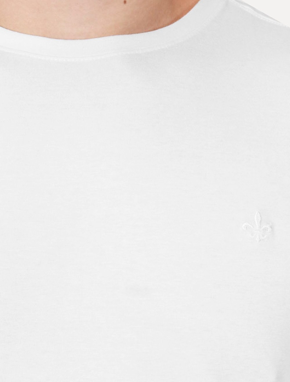 Camiseta Dudalina Masculina Basic Essential Light Icon Branca