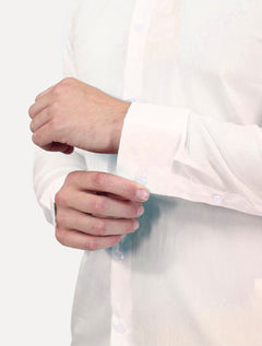 Camisa K&J Black Masculina Malha Travel Pack Tech Poliflex Off White