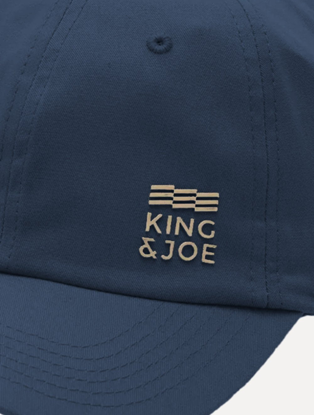 Boné King & Joe Masculino Básico Relevo com Metal Azul Marinho