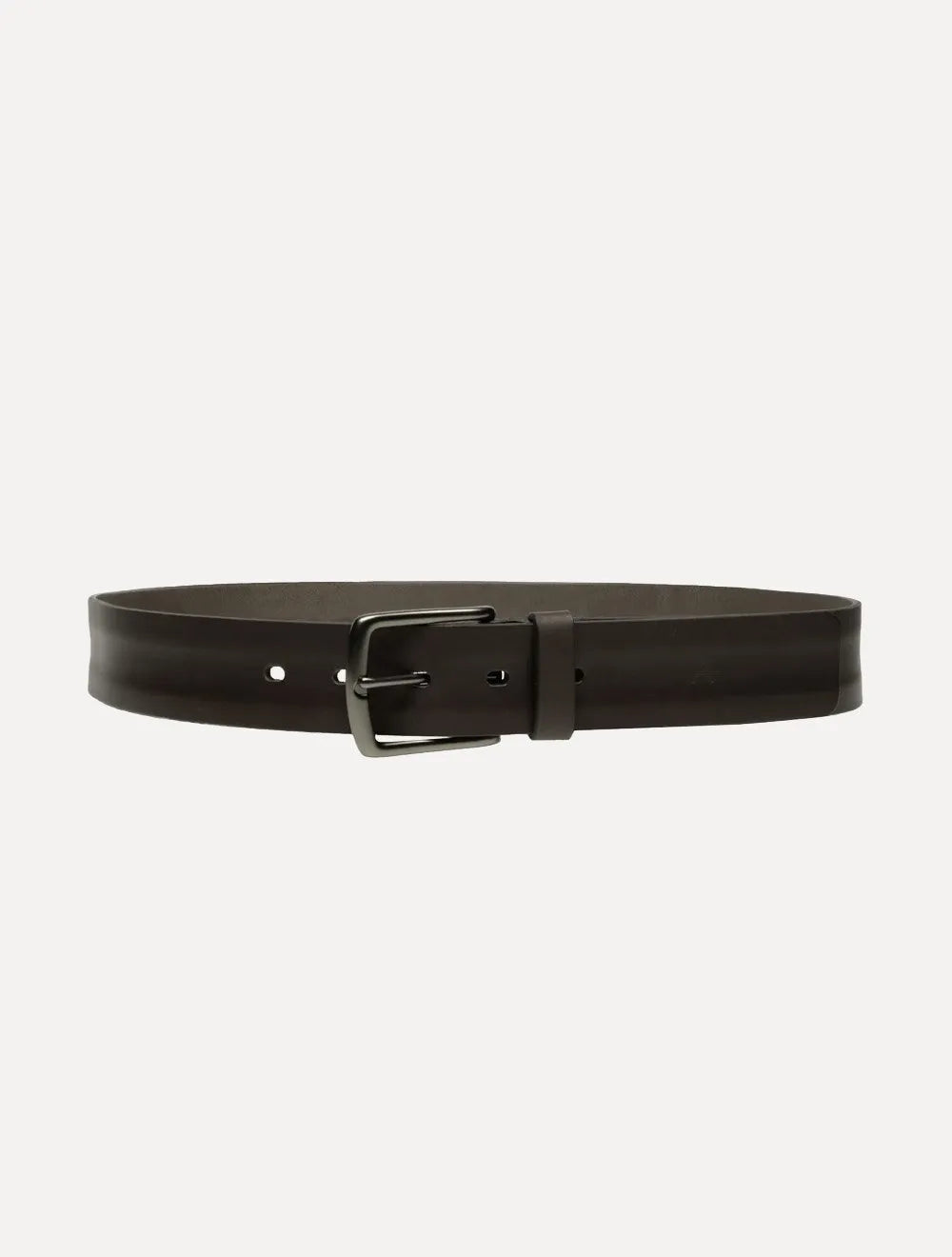 Cinto Aramis Masculino Basico Couro Sunken Marron Café