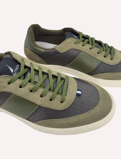 Tênis Nautica Masculino Casual Copacabana Verde Militar