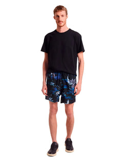 Short Reserva D'Água Beachwear Mizu Azul Marinho