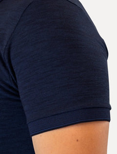 Polo Original Penguin Masculina Piquet Flamê Azul Marinho