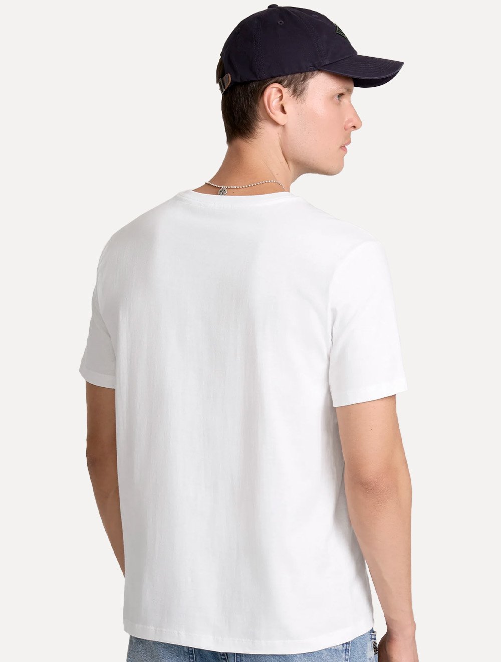 Camiseta John John Masculina Regular Fit Square Branca