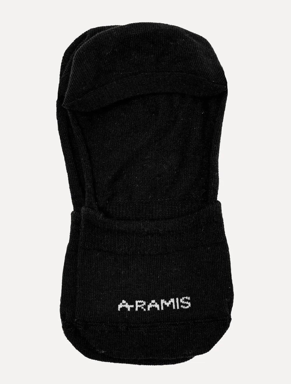 Meia Aramis Masculina Invisível Preta Mescla Branca Kit 3 Pares
