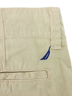 Bermuda Nautica Masculina Cargo Sarja Caqui Claro