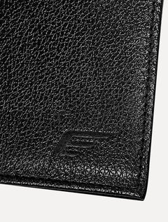 Carteira Ellus Masculina Porta-Cartão Couro Denver Preta