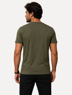 Camiseta John John Masculina Slim Fit One Verde Militar