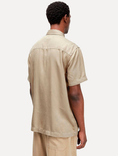 Camisa Osklen Masculina Used Utility Cáqui