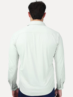 Camisa King & Joe Travel Pack Teck Cinza Claro