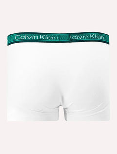 Cueca Calvin Klein Trunk Modal Green Stripe Branca C10.12 BR00 1UN