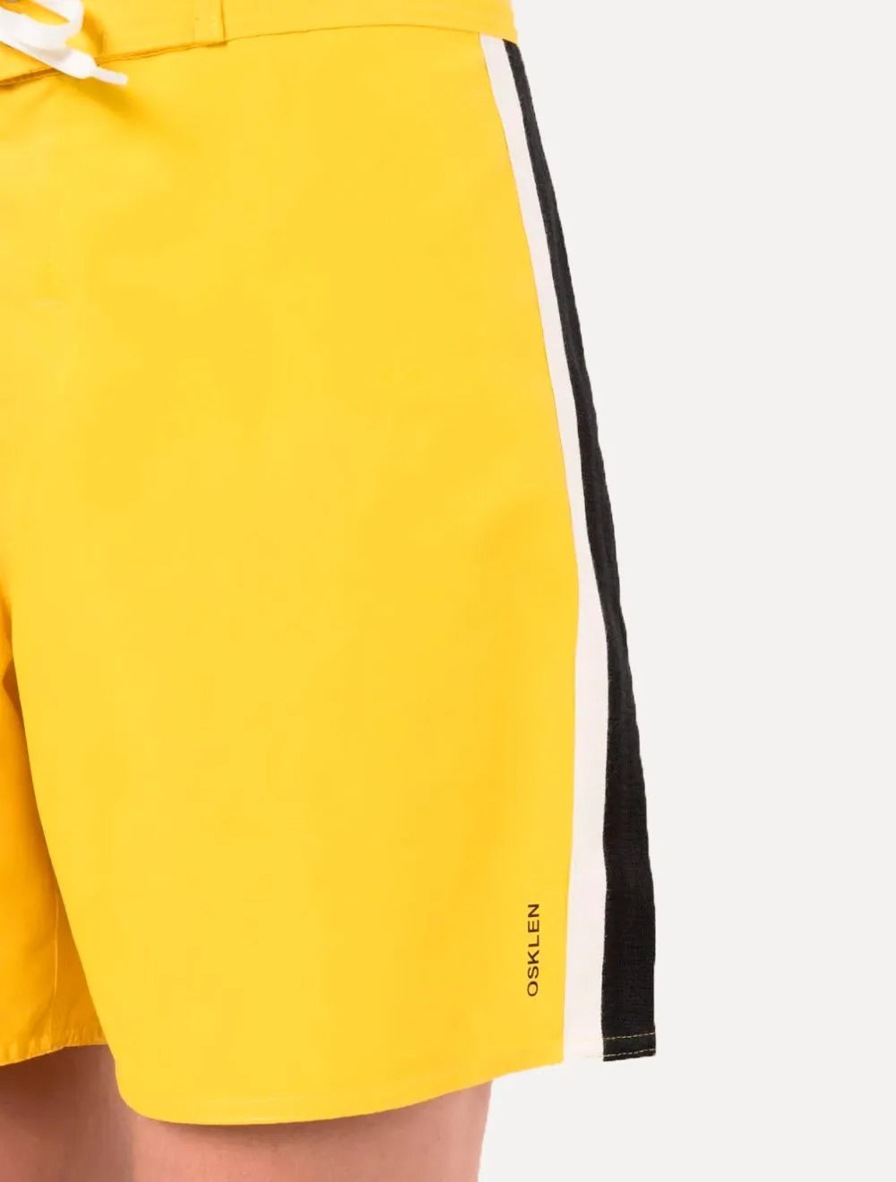 Bermuda Osklen Masculina D'Água Surf Urban Stripes Amarela