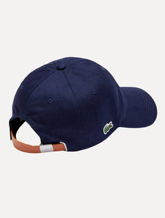 Boné Lacoste | Side Logo Azul Marinho