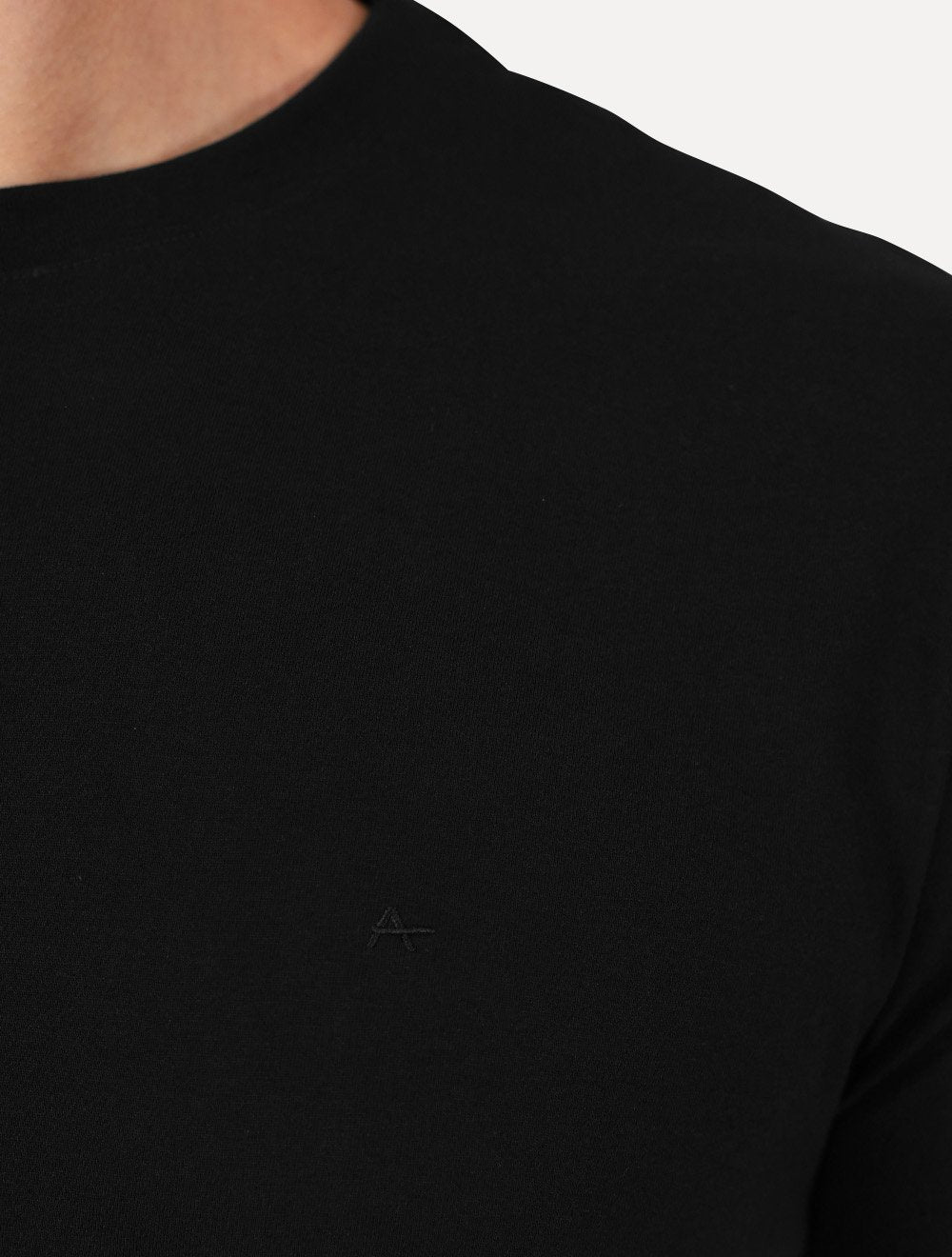 Camiseta Aramis Masculina Basica Mono Logo Preto