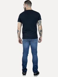 Camiseta Tommy Hilfiger Masculina Arch Pocket Azul Marinho