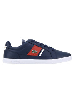 Tênis Lacoste Masculino Europa Nvy/Red Vermelho/ Azul Marinho