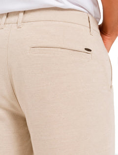 Bermuda Aramis Masculina Chino Out 3 Pockets Areia
