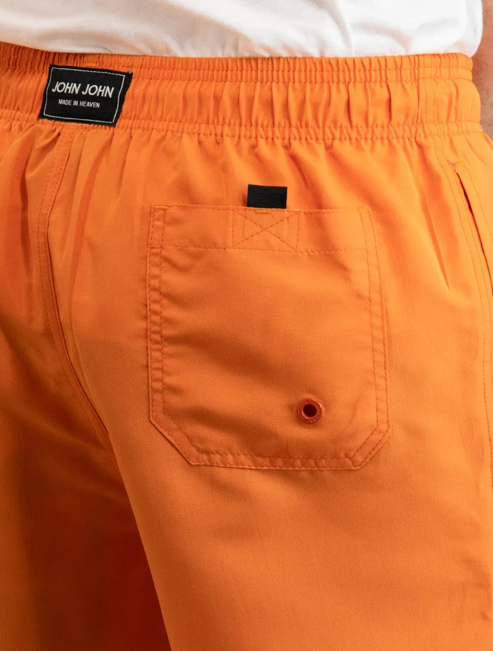 Short John John Masculino Trancoso Fiji Arequipa Laranja