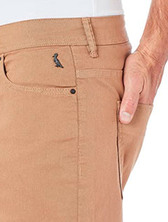 Bermuda Reserva Masculina Sarja Color Cáqui