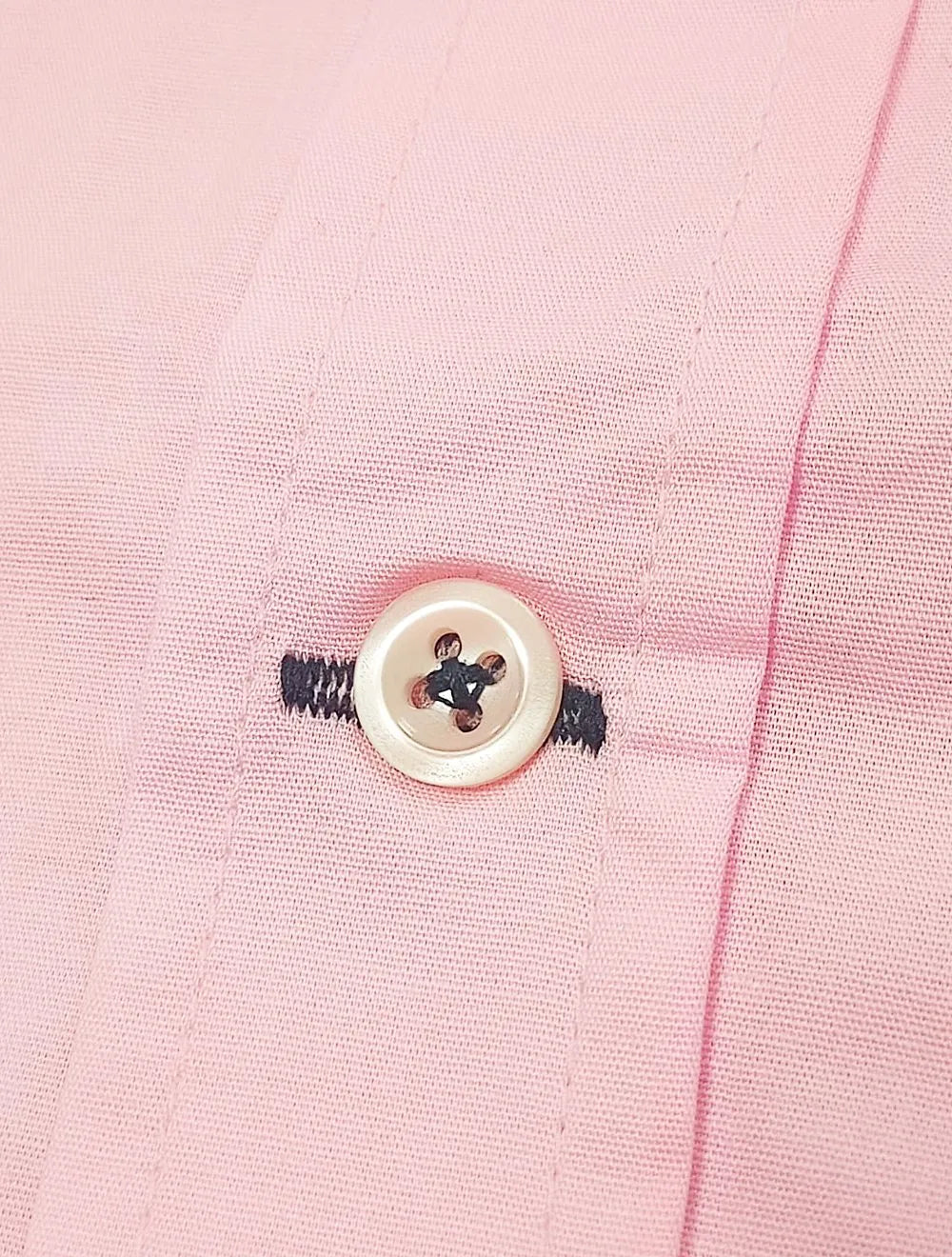 Camisa Tommy Hilfiger Masculina Regular Fit Classic Collar Rosa