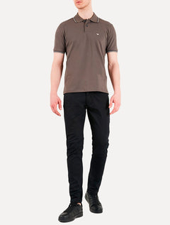 Calça Jeans Empório Armani Masculina J06 Slim Fit Preta