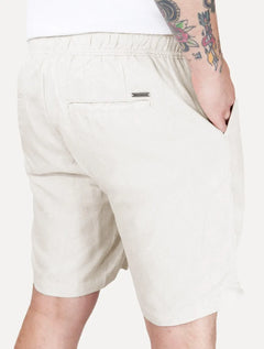 Short Calvin Klein Jeans Sarja Masculino Color Elastic Areia