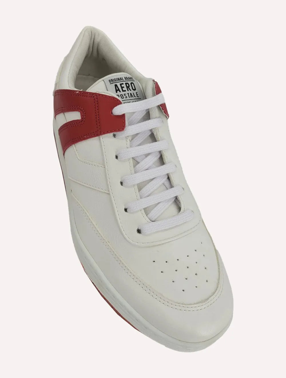 Tênis Aeropostale Masculino Casual Recortes Aero NYC 87 Vermelho/Branco