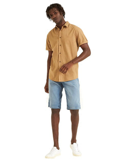 Bermuda Forum Jeans Masculina Regular Thiago Azul Médio