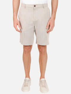 Bermuda Aramis Masculina Chino Nature Cáqui Mescla