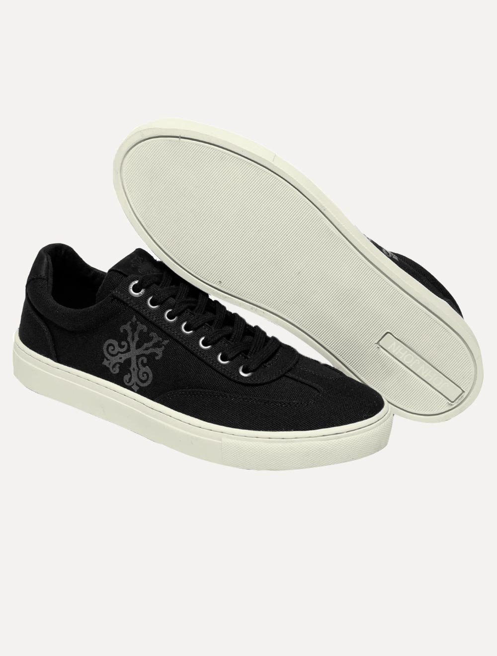 Tênis John John Masculino Lona Canvas Overlay Preto