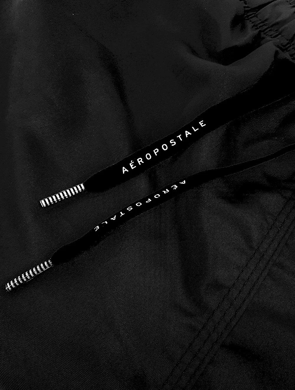 Short Aeropostale Masculino D'Água Swimwear Light Logo Preta