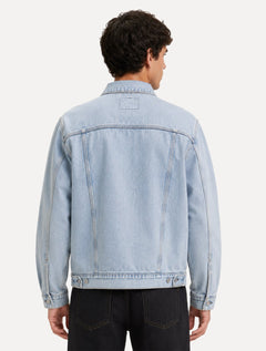 Jaqueta Levis Jeans Masculina Trucker Relaxed Azul Claro