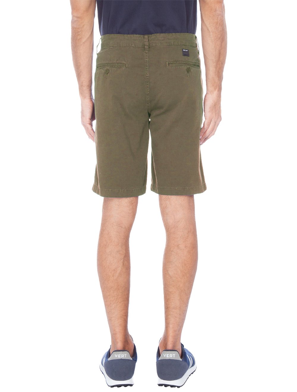 Bermuda Replay Masculina Chino Perene Marrom Camurça